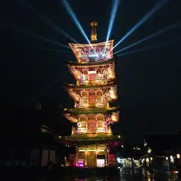 拈花湾做一个佛系少女