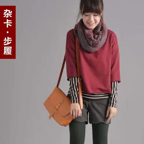 森女头像文艺范手绘毛衣