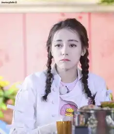 女星双马尾麻花辫杨幂少女感,杨超越二次元,关晓彤柔中带酷