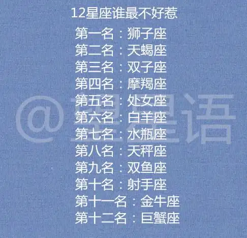 12星座男看女生,是先看脸还是先看胸