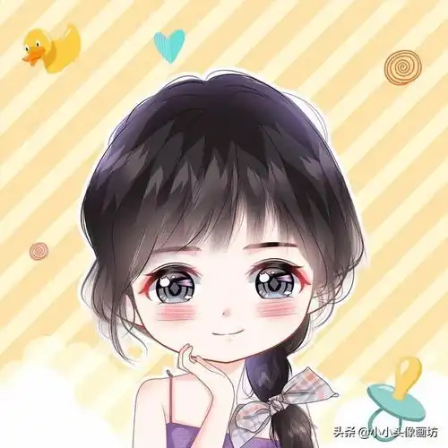 你的头像该换了,好看的大眼睛女生卡通头像来一波
