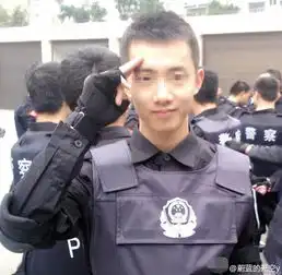 网红女生头像双人警察