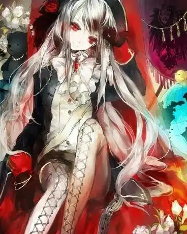 可爱女生卡通头像萌萌银