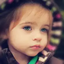 微信头像女生小孩呆萌杂