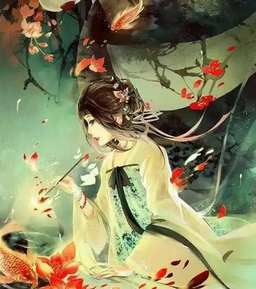 古风头像100张古风女子扶柔倾国色,风华绝世人