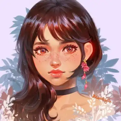 唐崎夜雨自截少女插画头像画师女生头像我要个性网