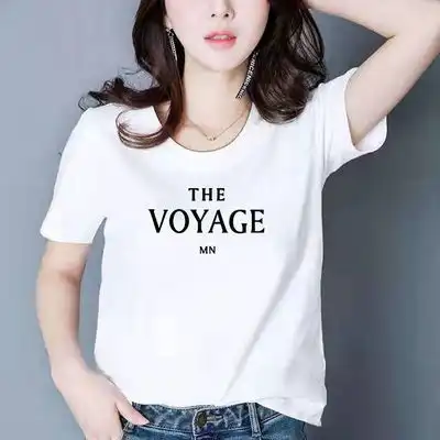 彩虹条纹圆领短袖t恤女宽松2020韩版ins超火原宿风mschf上衣服潮