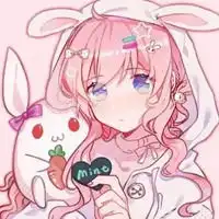 妹子头像二次元呆萌妹子头像