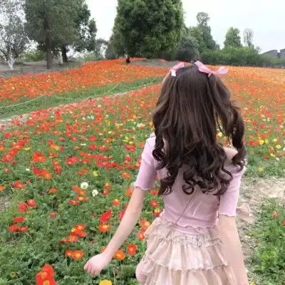 ins浪漫的女生头像