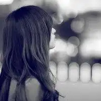 绝望头像女生黑白黑白绝望伤感女生头像图