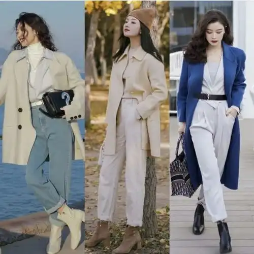 大衣靴子,适合成熟女性的高级优雅风格,谁穿谁美