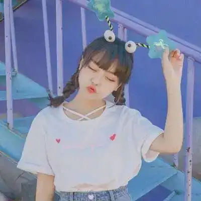 头像可爱女生小孩清新沈