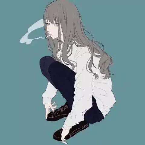 二次元女生抑郁头像有范