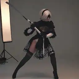 乌克兰美女cos尼尔机械纪元尤尔哈2b