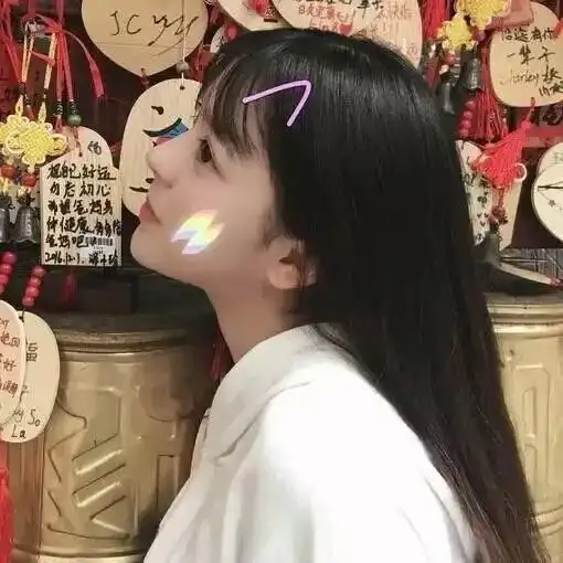 油画棒头像女生仙气情侣