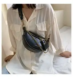 纪蔻秋冬高级感包包洋气质感女包新款2019网红胸包斜挎包女百搭ins潮