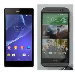 古古美美时尚质感htcone皮套模特图