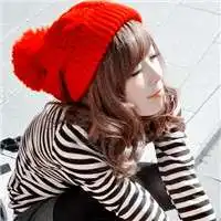 唯美女生头像戴帽子十二
