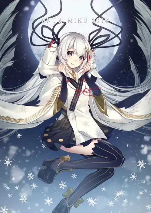 第二期初音未来美图专题,雪初音为主哔哩哔哩