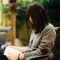文艺范女生头像文同学