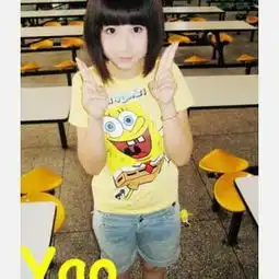非主流女生头像要带着海绵宝宝滴