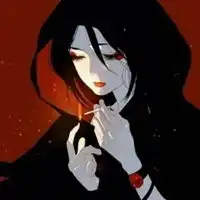 qq头像红色红色系女生qq头像