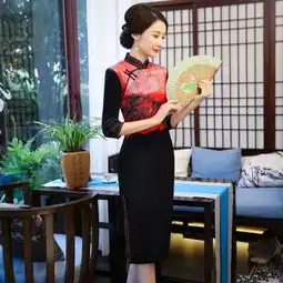 加大码旗袍,满足每个女人的优雅美女梦