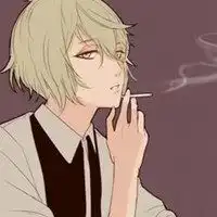 qq头像男生动漫抽烟