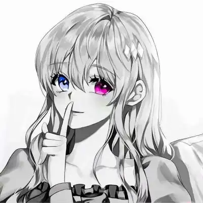 暗黑风的女生头像图片冷