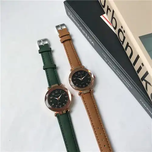 手表女学生韩版简约防水时尚抖音同款星空手表女闺蜜款大气ins风