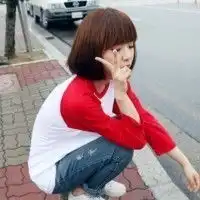 qq头像女生短发带帽不输