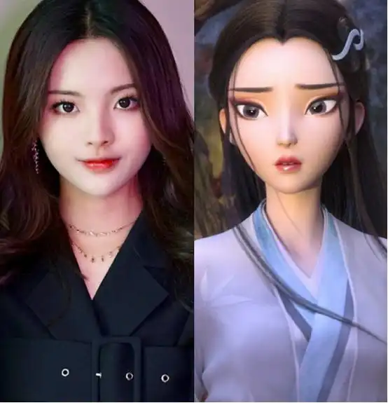 白蛇缘起女主白蛇神似杨超越杨超越被赞建模脸