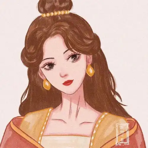 画风迪士尼公主超温柔头像