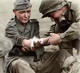 一组罕见的历史图片,其中希特勒和兴登堡的合影很有意思