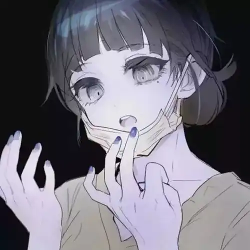 今日份头像躺着,会看见星空呢