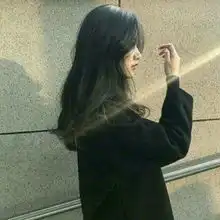 网红女生头像双人一言不