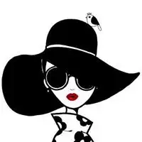 女生头像微信头像漫画墨镜