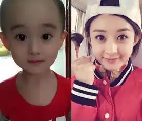 可爱小女孩头像大眼睛男