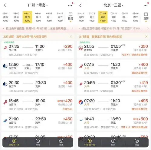 春节过后多条热门航线机票1折起部分价格与火车硬座票相当