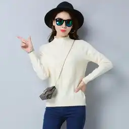 纯色韩版街头唯美清新时尚长袖短款简约优雅气质年轻女款针织衫套头2018年冬季货捕头濮院站