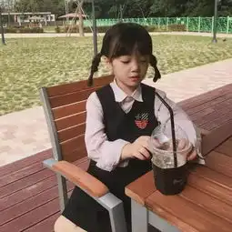 6岁的女孩可爱头像真人