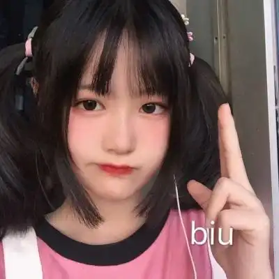 女生头像可爱呆萌真人侧脸,哭哭啼啼想挽留的人