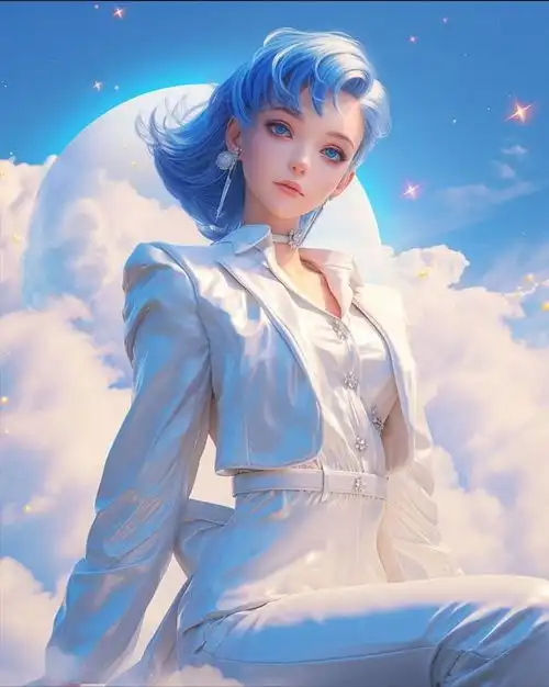 美少女战士白色系轻熟装扮look,喜欢谁的风格sailormoon