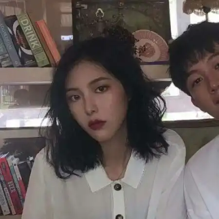 ins风真人情头,唯美情侣头像ins高清图片