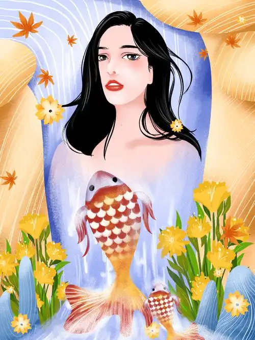 传统二十四节气秋分宣传海报插画设图最新下载至来源处