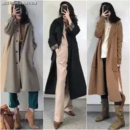 下雪了,呢外套趁早扔了吧今年流行派克服阔腿裤,暖嫩美