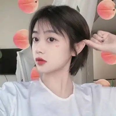 qq头像女生短发带帽宋祖