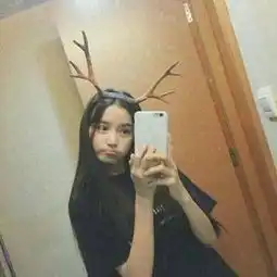 小清新文艺头像真人女北