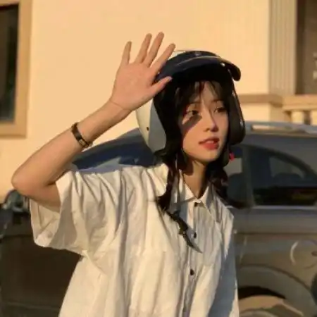 酷帅女生qq头像很喜欢真实的自己