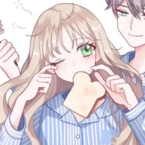 高级的女头像动漫情侣